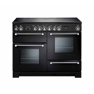 Rangemaster KCH110ECBL/C Kitchener 110 Ceramic Range Cooker - Black Product Image