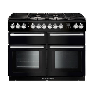 Rangemaster NEXSE110DFFBL/C Nexus SE 110 Dual Fuel Range Cooker - Black Product Image
