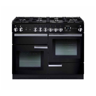 Rangemaster PROP110DFFGB/C Professional Plus 110 Dual Fuel Range Cooker - Black Product Image