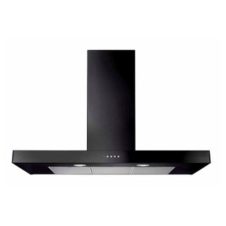 Rangemaster UNBHDS90BL/ 90cm Flat Cooker Hood - Black Product Image