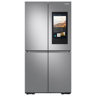 Samsung RF65A977FSR/EU 182cm Freestanding French Style Family Hub Frost Free Fridge Freezer with Bev