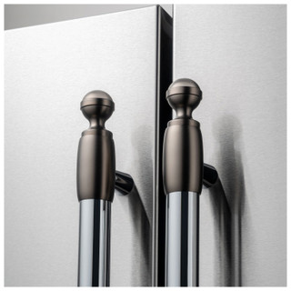 Bertazzoni DS2HERTSB Heritage Series Handle Kit for Fridge & Dishwashers - Black Nickel Product Imag