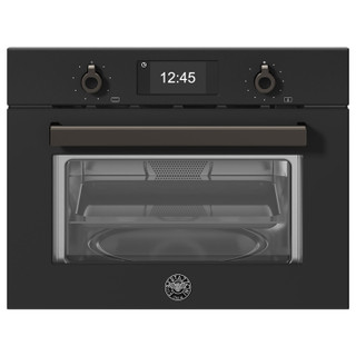 Bertazzoni F457PROMWTN Built In 45cm Pro Series Combi-Microwave Oven - Matt Black Product Image
