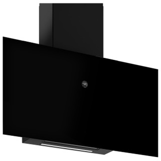 Bertazzoni KV90PRO1NA 90cm Pro Series Angled Cooker Hood - Black Product Image