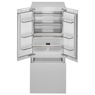 Bertazzoni RFD90S5FPNS/24 212cm Built In French Door Fridge Freezer - White Product Image