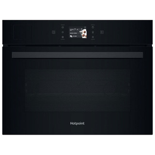 Hotpoint HCS9A9PHTSBA Built In 45cm Multifunction Compact Steam Oven - Black Product Image