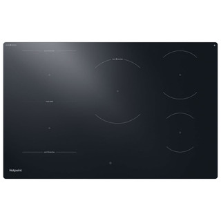Hotpoint HTX8017DCF2 80cm HeatControl Induction Hob with CleanProtect - Black Product Image