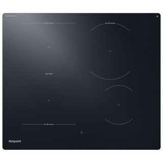 Hotpoint HTX6014DCF 60cm HeatControl Induction Hob with CleanProtect - Black Product Image
