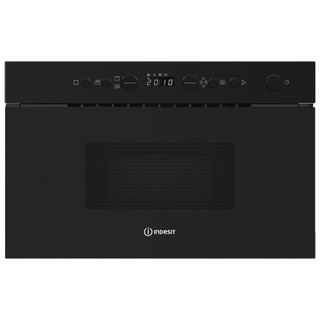 Indesit IMK12BUK Built In 22L 750W Microwave & 700W Grill - Black Product Image