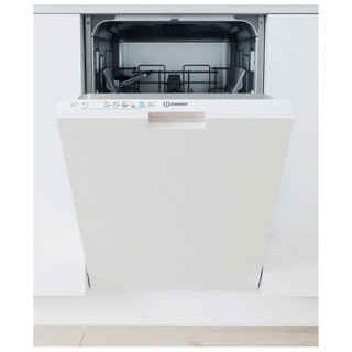 Indesit IN2IE10CS80UK 45cm Slimline Integrated 10 Place Push&Go Dishwasher - White Product Image