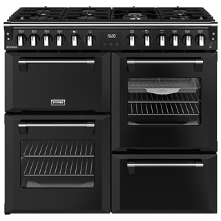 Stoves 444411856 Richmond 100DF 100cm Dual Fuel Range Cooker - Black Product Image