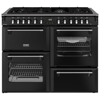 Stoves 444411862 Richmond 110DF 110cm Dual Fuel Range Cooker - Black Product Image
