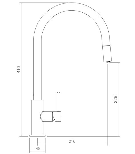 Abode, Althia Pull Out Tap Appliance House