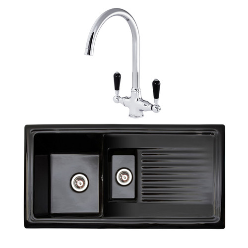 Reginox, RL401CB & Brooklyn, Ceramic Sink & Tap Pack