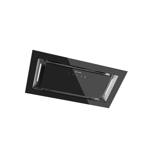 Caple, BU525BK, Built In Cooker Hood in Black Glass Main Image