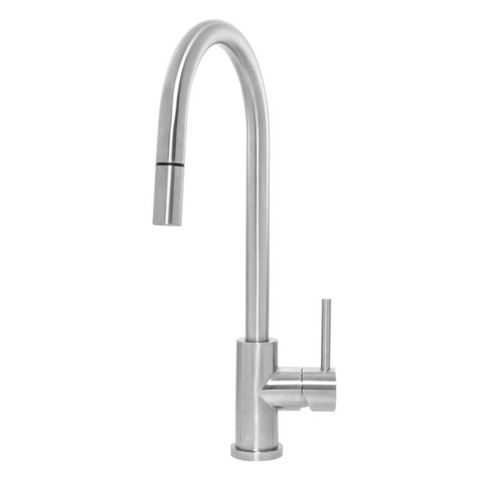 Caple, ASPS3/SS, Aspen Pull Out Single Lever Kitchen Tap in Stainless Steel Main Image