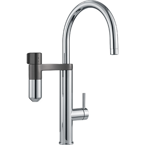 Franke, 120.0621.229, 3-in-1 Boiling Water Kitchen Tap in Chrome & Gunmetal Main Image