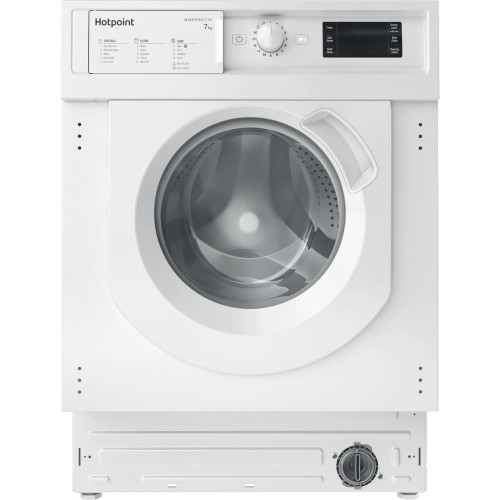 Hotpoint BIWMHG71483UKN Integrated Washing Machine 7kg 1400rpm - White Main Image