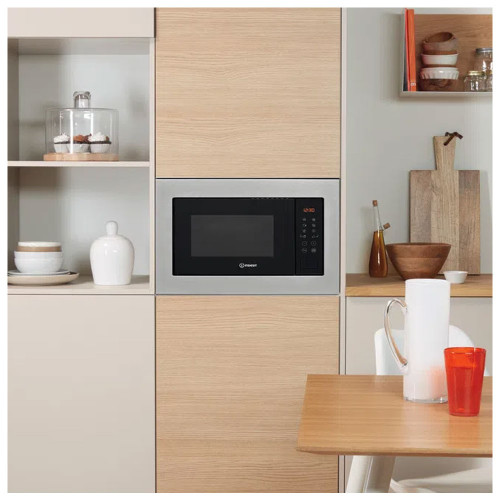 Indesit MWI125GXUK 25L Built In Microwave Oven and Grill Appliance House