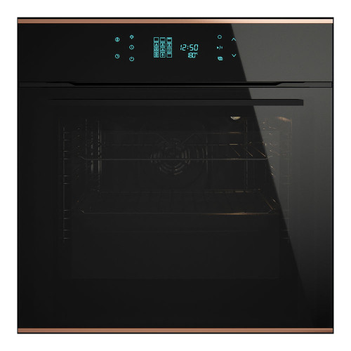 iivela IVFMOCP Single Fan Oven - Black & Copper 9030 Main Image