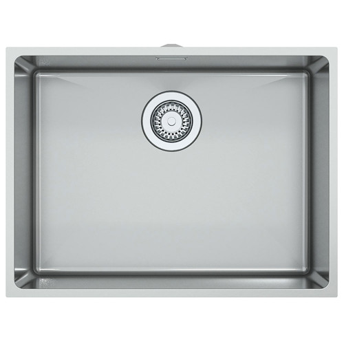 iivela TOVEL50 Inset / Undermount Stainless Steel Sink and Waste - Stainless Steel 7118 Main Image