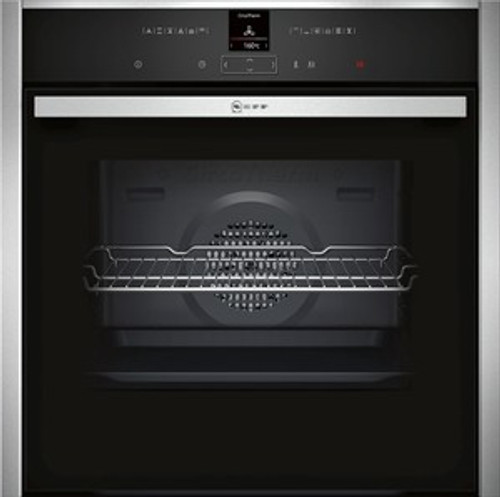 Neff B17CR32N1B N70 Built In Single Oven with CircoTherm - Stainless Steel Main Image