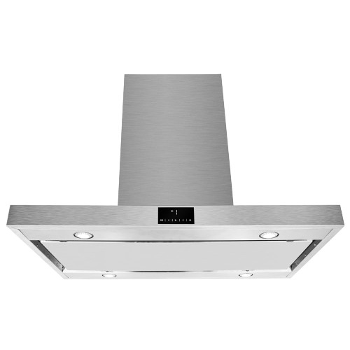 Grundig GDI5795BX 90cm T-Shaped Island Chimney Hood - Stainless Steel Main Image