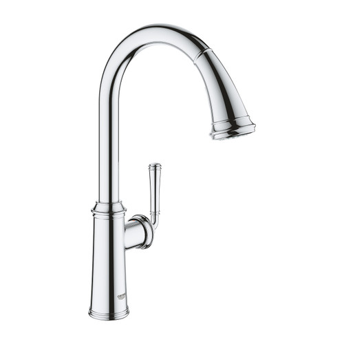 Grohe 30422000 Gloucester Single Lever Pull-out Mixer Kitchen Tap - Chrome Main Image