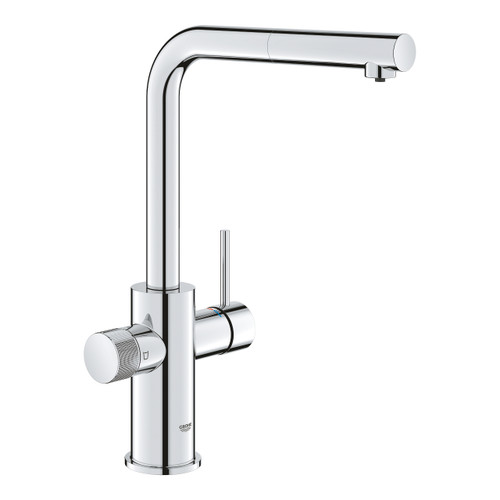 Grohe 30601000 Blue Pure Minta Pull-out Filter Tap - Chrome Main Image