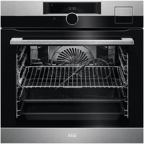 AEG BSK999330M 9000 Series Steampro Electric Oven - Silver Main Image