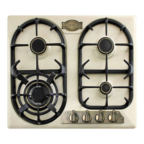 Kaiser KG6325ElfEmTurbo Empire 60cm Gas Hob - Ivory Main Image