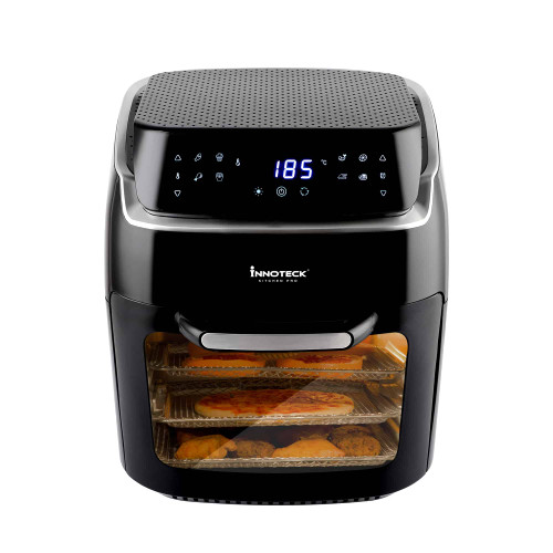 Innoteck AIRFRYER 12L Airfryer with Rotisserie and Dehydrator - Black Main Image