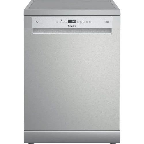 Hotpoint H7FHP43XUK 60cm Freestanding 15 Place Dishwasher - Silver Main Image