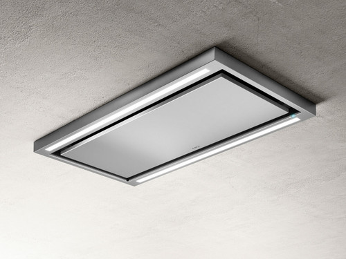 Elica CLOUD-SEVEN-DO Cloud 90cm Seven Ceiling Vented Extractor Fan - Stainless Steel Main Image