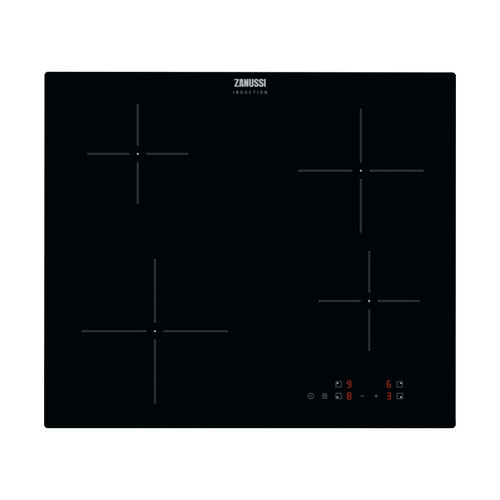 Zanussi ZIBN641K 60cm Induction Hob - Black Main Image