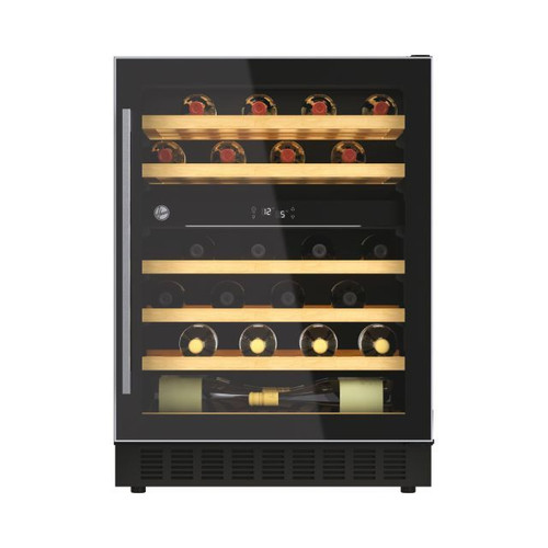 Hoover HWCB60UK/N 60cm 46 Bottle Wine Cooler - Black Main Image