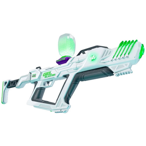 Gel Blaster SURGE XL Long Range Adjustable Rechargable Blaster - White & Green Main Image