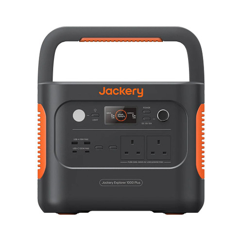 Jackery Explorer 1000 Plus Portable Power Station - Black Main Image