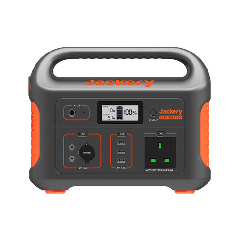 Jackery Explorer 500 Portable Power Station - Black Main Image