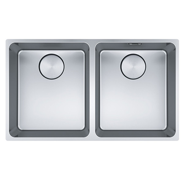 Franke MYX 120 34-34 Mythos Double Bowl Undermount Sink 122.0607.085