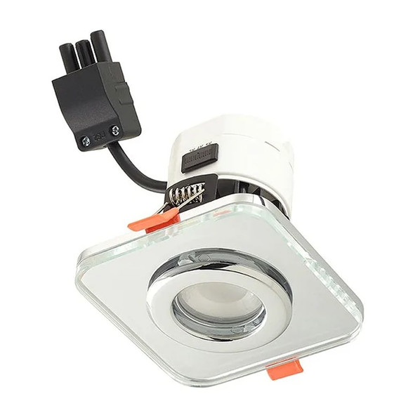Sensio SE62194T0 Cube TrioTone Cube Ceiling Light Clear Glass - Clear Glass Main Image