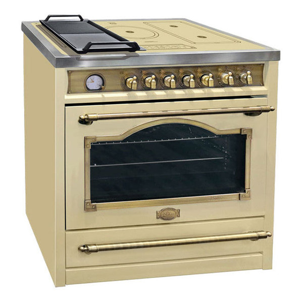 Kaiser HC93655IElfEm Empire 90cm Electric Induction Range - Ivory Main Image