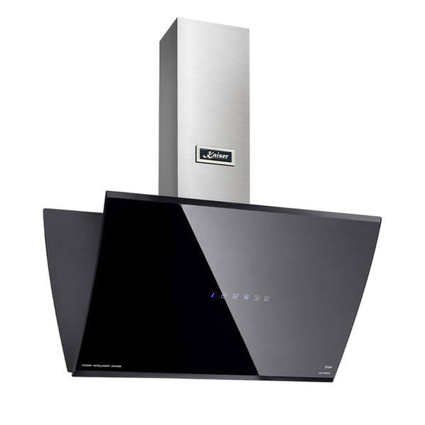 Kaiser AI9415Eco Avantgarde Pro 90cm Island Curved Cooker Hood - Black Main Image