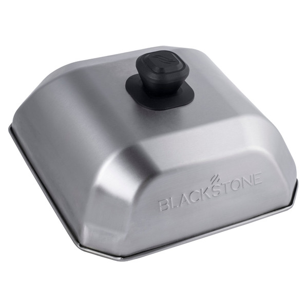 Blackstone 257-5555 Medium Square Basting Cover - Stainless Steel Main Image
