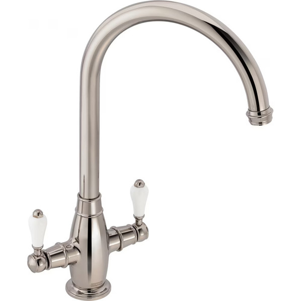 Franke GLOR/CLA/DUAL/PN Gloriana Classic Dual Lever Kitchen Tap - Polished Nickel Product Image