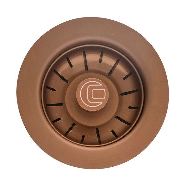 Caple CPK555/CO 90mm Basket Strainer Waste - Copper Product Image