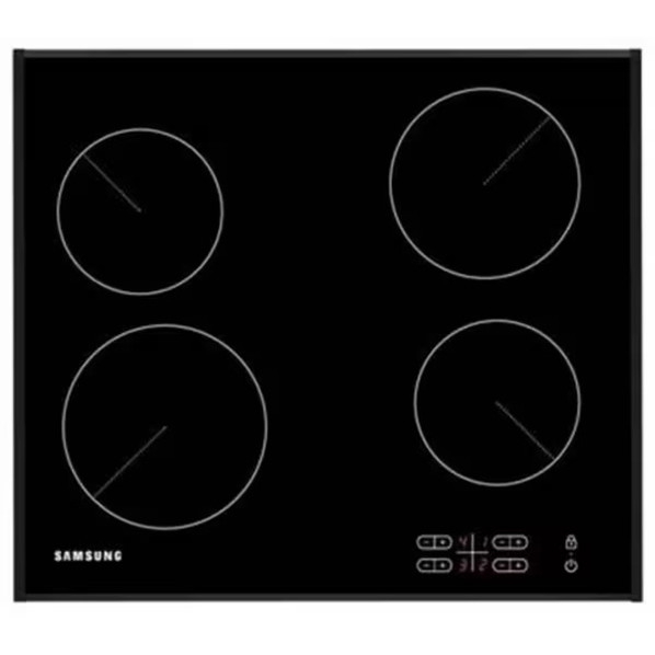 Samsung C61R2AEE/XEU 58cm 4 Zone Electric Hob - Black Product Image