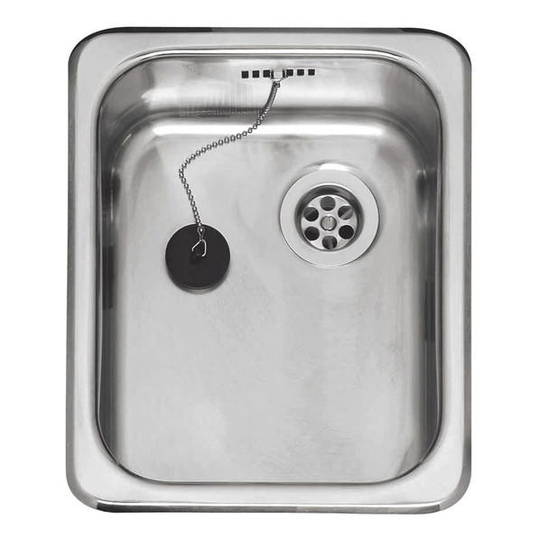 Reginox R182330OSK Single Bowl Stainless Steel Kitchen Sink - Stainless Steel Product Image