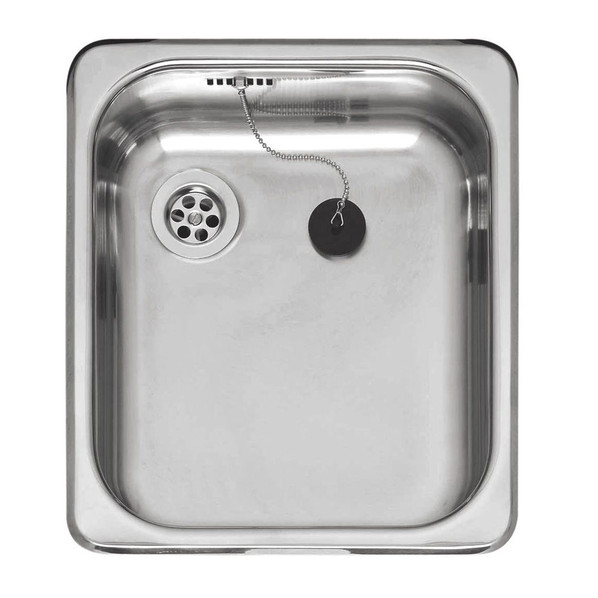 Reginox R183530OSK Single Bowl Stainless Steel Kitchen Sink - Stainless Steel Product Image