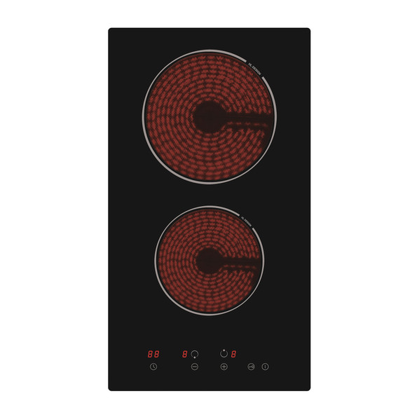 Lifestyle LSCH30P 30cm 2 Zone Touch Control Domino Ceramic Hob with 13A Plug - Black Product Image